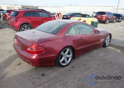 2005 Mercedes-Benz Sl 500 из США, поврежденный, VIN WDBSK75F15F092280